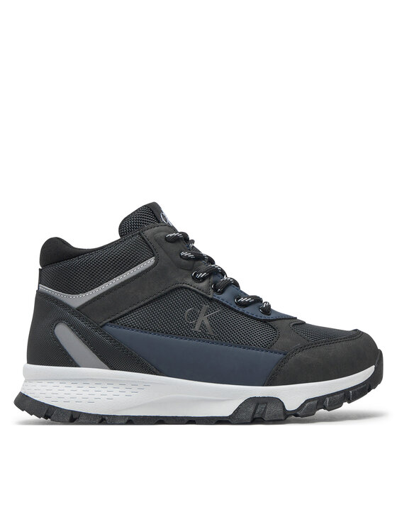 Gyerek Sportcipők Calvin Klein Jeans, Méret: 35, Fekete, High Top Lace-Up Sneaker V3B9-81087-1492 S
