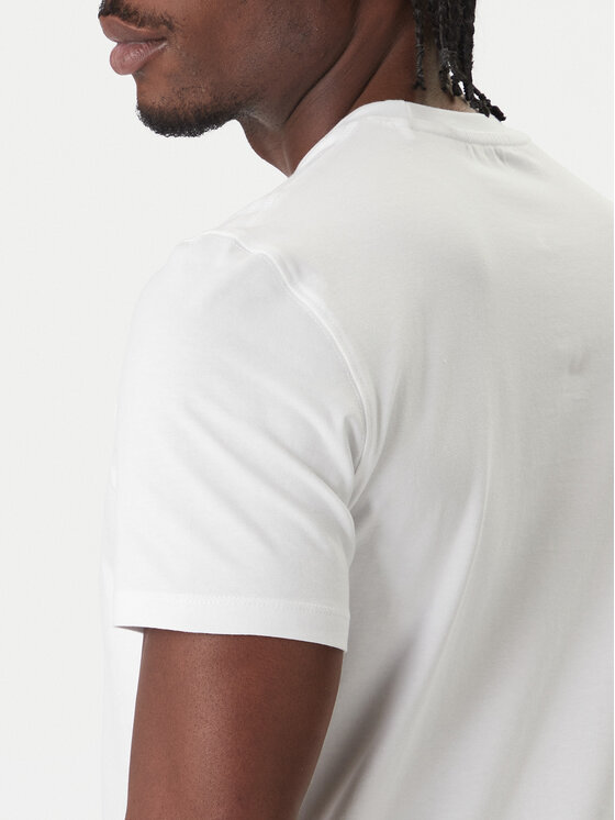 Guess Guess T-Shirt M6RI17 J1314 Weiß Slim Fit