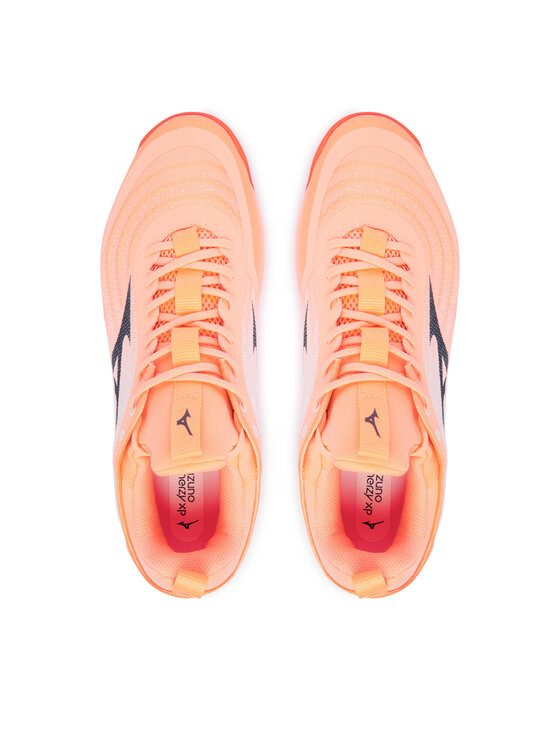 Mizuno Mizuno Batai uždaroms aikštelėms Wave Luminous Elite V1GA2620 Koralų