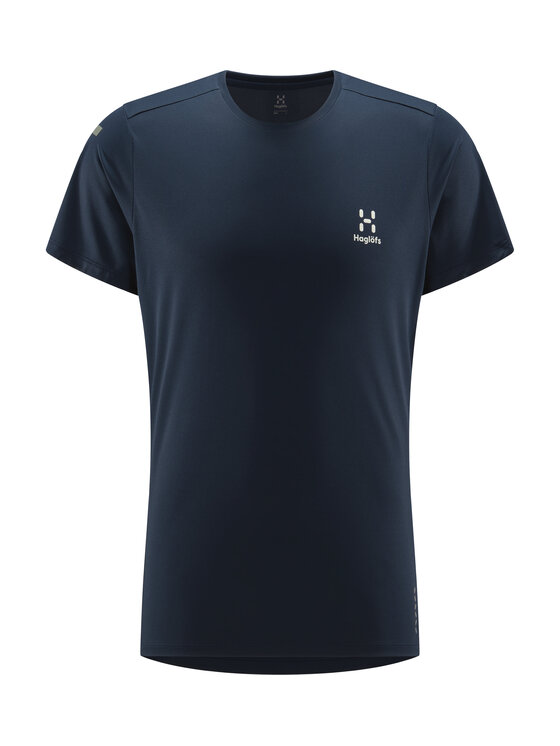 Haglöfs Haglöfs T-Shirt L.I.M Tech Tee Men Granatowy Active Fit