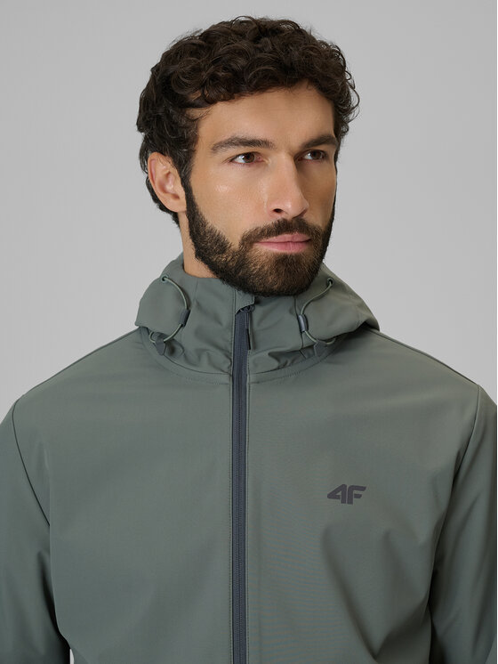 4F 4F Kurtka przejściowa EVERYDAY ACTIVE Zielony jasny Regular Fit