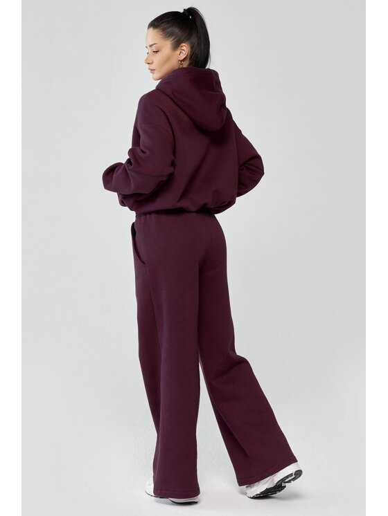 ROUGH RADICAL ROUGH RADICAL Bluza TRIP HOODIE ZIP Bordowy Oversize