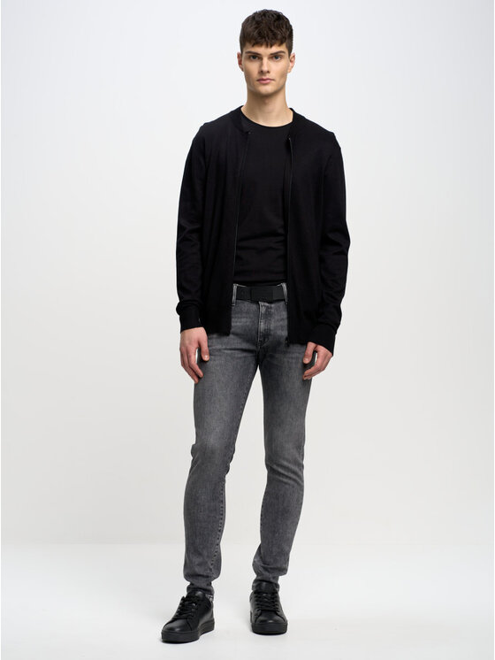 BIG STAR BIG STAR Jeansy DERIC_993_190 Czarny Skinny Fit