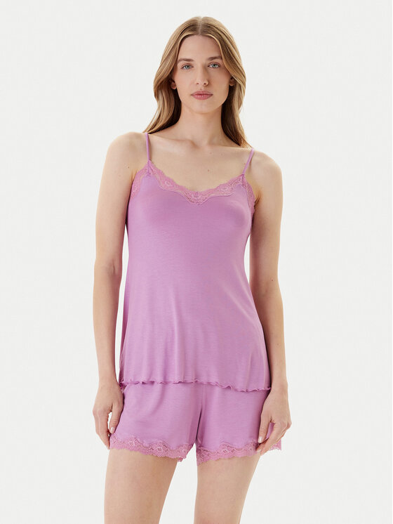 United Colors Of Benetton Pyžamový top 3Z123H00J Ružová Regular Fit