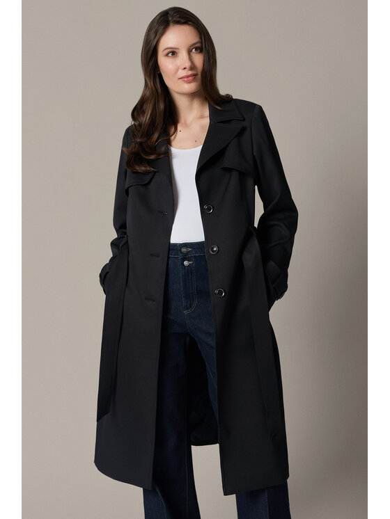 Lancerto Lancerto Trencz Luminosa PC073126000006 Czarny Regular Fit