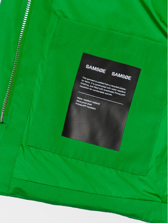 Samsøe Samsøe Samsøe Samsøe Zimní bunda Hana F22300136 Zelená Relaxed Fit