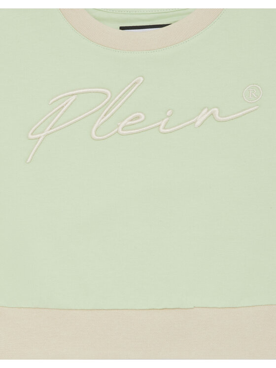 PHILIPP PLEIN PHILIPP PLEIN Bluza 28137 Zielony Regular Fit