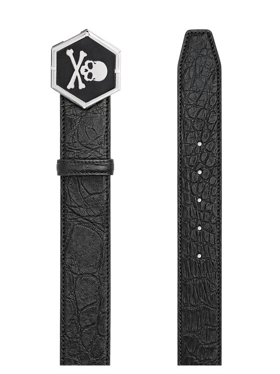 PHILIPP PLEIN PHILIPP PLEIN Pasek 31577 Czarny