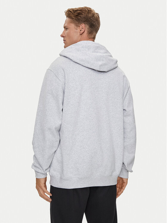 adidas adidas Bluza Flames Logo IS2947 Szary Regular Fit