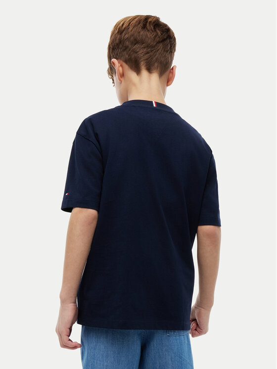 Tommy Hilfiger Tommy Hilfiger T-särk KB0KB10546 Tumesinine Regular Fit