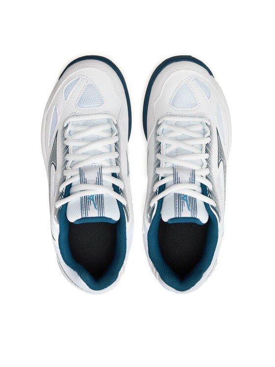 Mizuno Mizuno Încălțăminte pentru sporturi de interior Stealth Star 2 Jr X1GC2307 Alb