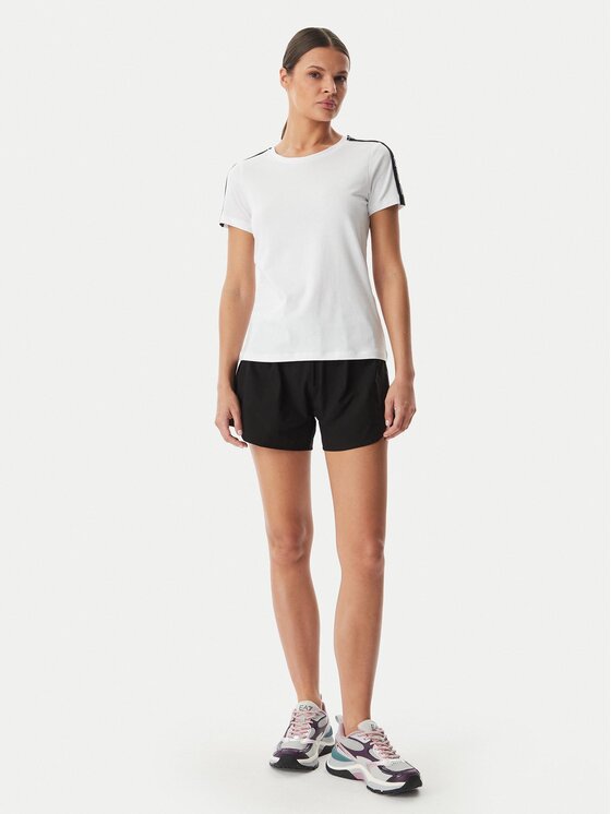 EA7 Emporio Armani EA7 Emporio Armani Póló 7W001490 AF10373 U0002 Fehér Regular Fit