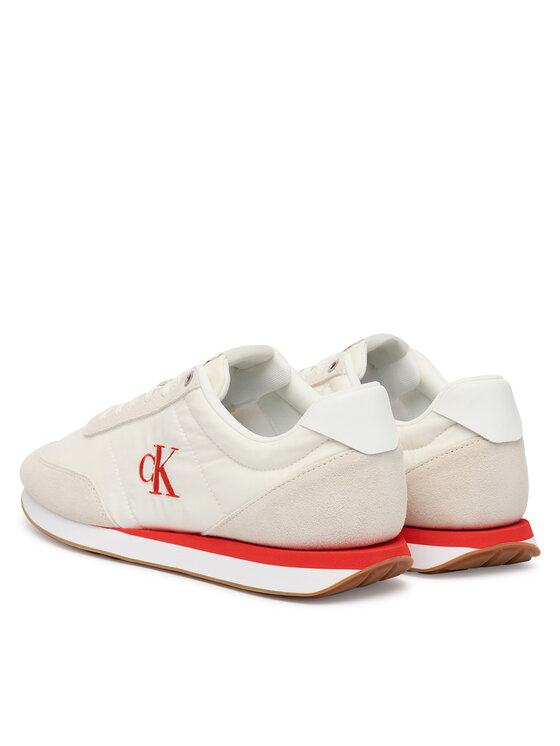Calvin Klein Jeans Calvin Klein Jeans Sneakersy Retro Runner Ess Mix Mat YM0YM01361 Béžová
