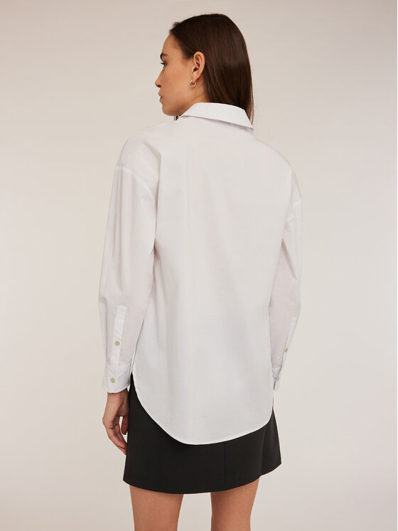 Motivi Motivi Camicia 5195Q000741N011 Bianco Regular Fit