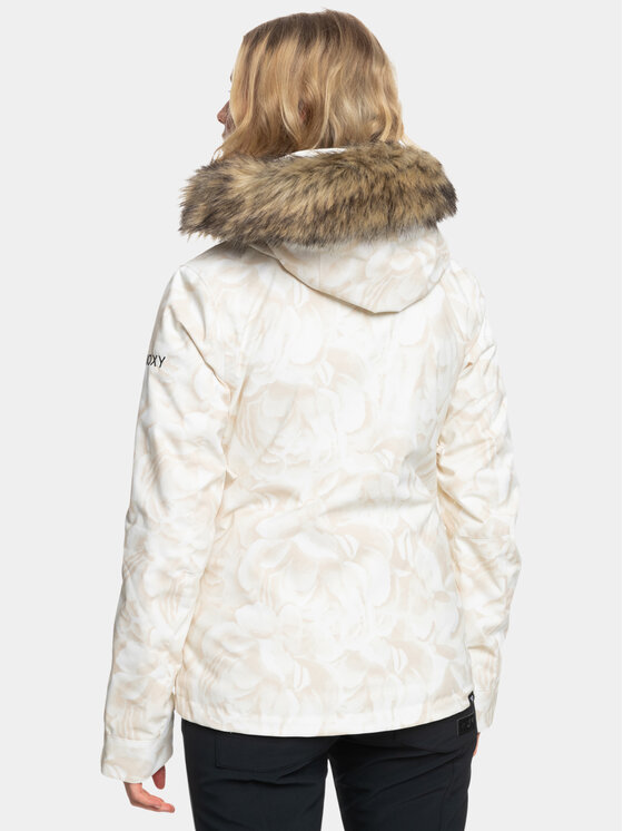 Roxy Roxy Slidinėjimo striukė Jet Ski Jk Snjt ERJTJ03429 Smėlio Regular Fit