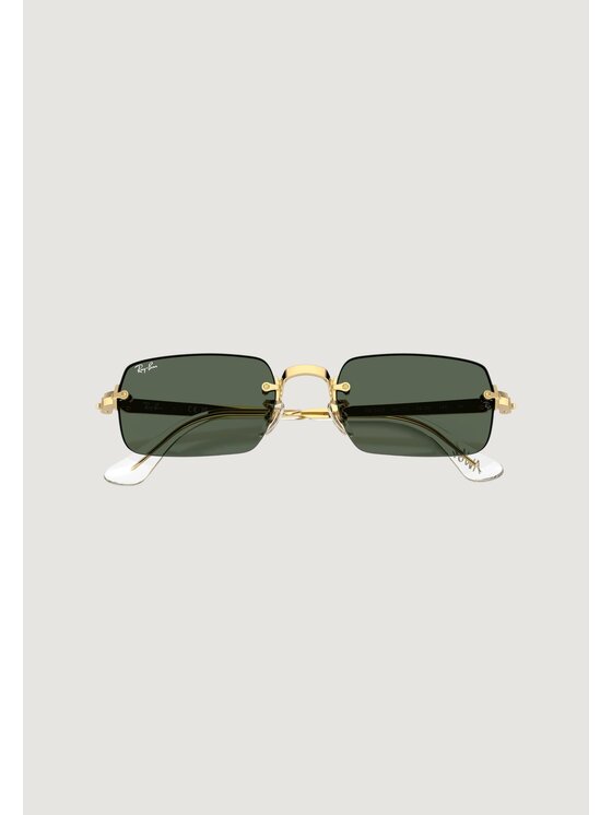 Ray-Ban Ray-Ban Okulary przeciwsłoneczne Rettangolare - Unisex Złoty