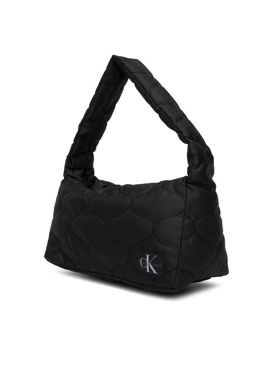 Calvin Klein Calvin Klein Kabelka Quilted Shoulder Bag IU0IU00724 Černá
