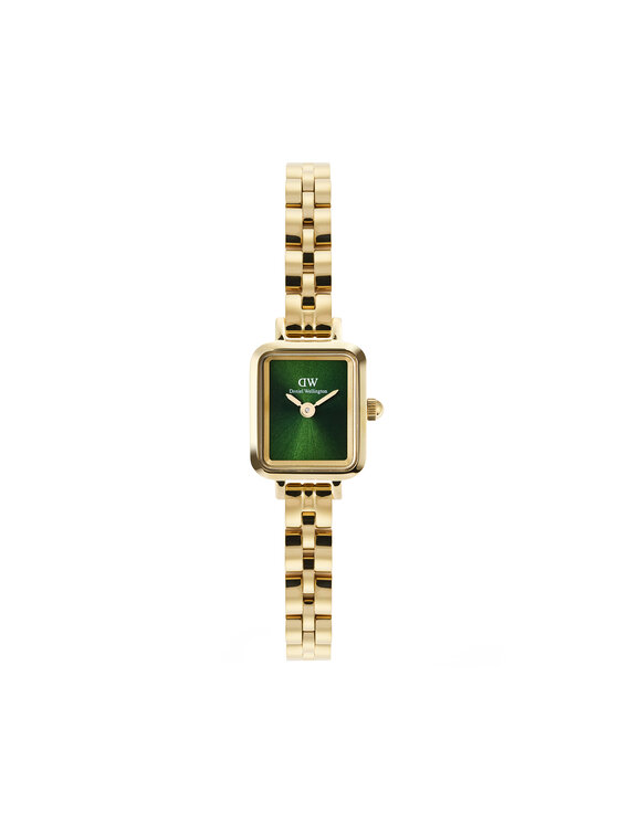 Daniel Wellington Zegarek Quadro Mini DW00100852 Złoty