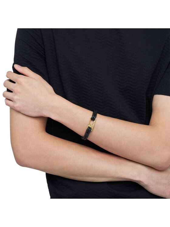 Emporio Armani Emporio Armani Bransoletka EGS3245710 Czarny