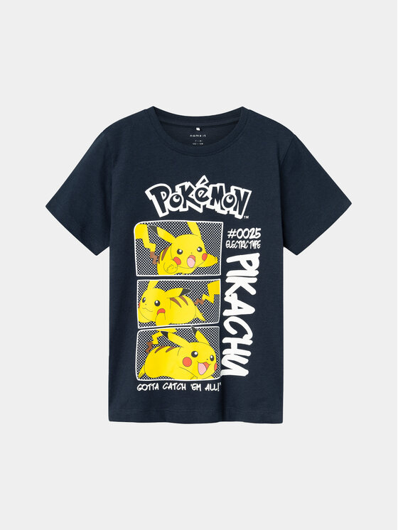 NAME IT T-krekls POKEMON 13230851 Tumši zils Regular Fit