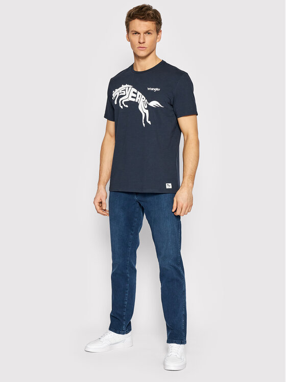 Wrangler Wrangler Jeans Texas W12SLR29F 112145800 Blu scuro Slim Fit