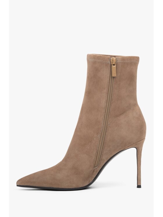 Estro Estro Μποτάκια ER00118787 Μπεζ