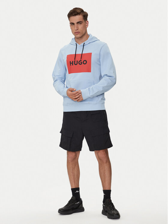 HUGO Hugo Felpa Duratschi223 50473168 Blu Regular Fit