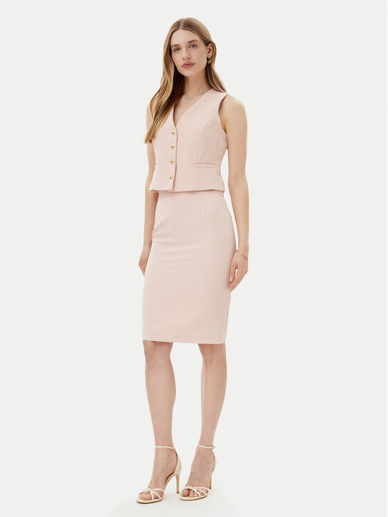 Maryley Maryley Спідниця-олівець 25EB701/43PY Рожевий Regular Fit