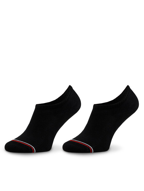 Női 2 pár/csomag unisex bokazokni Tommy Hilfiger, Sötétkék, 701228179