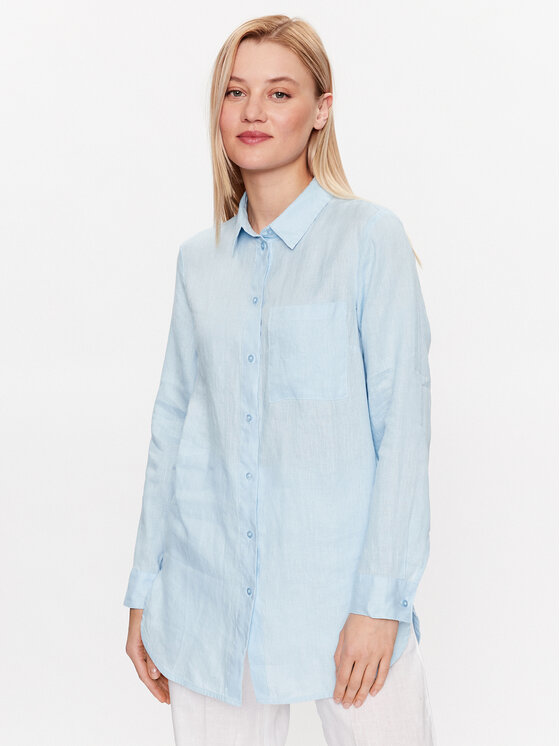s.Oliver s.Oliver Krekls 2129198 Zils Regular Fit