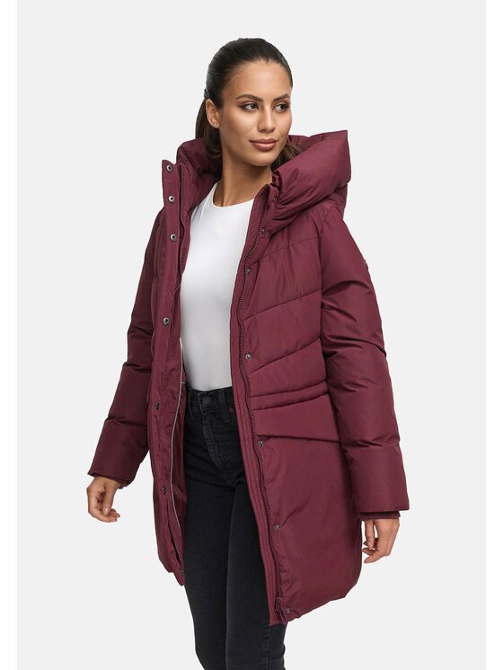 Marikoo Marikoo Kurtka zimowa Delilah Czerwony Regular Fit