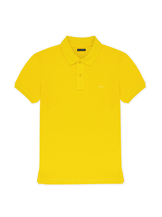 Pako Lorente Pako Lorente Polo P23SF-TX-001 Żółty Regular Fit