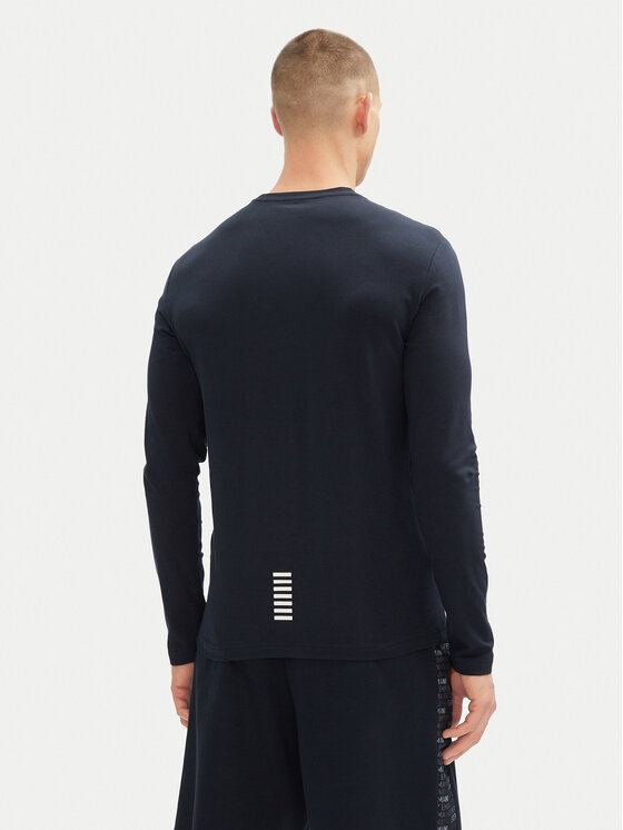 EA7 Emporio Armani EA7 Emporio Armani Longsleeve 8NPT28 PJVQZ 1562 Bleumarin Slim Fit
