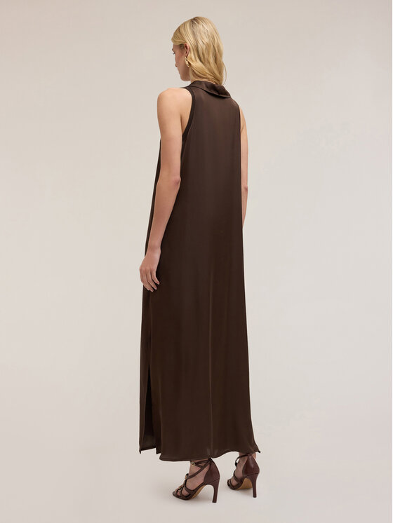 Motivi Motivi Abito da sera 7087W001490N032 Marrone Over Fit