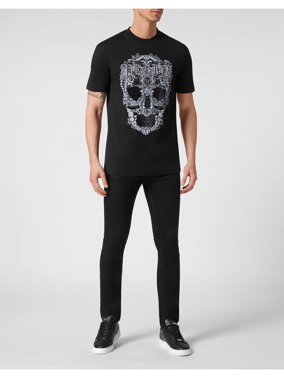 PHILIPP PLEIN PHILIPP PLEIN T-Shirt 223 Černá Regular Fit