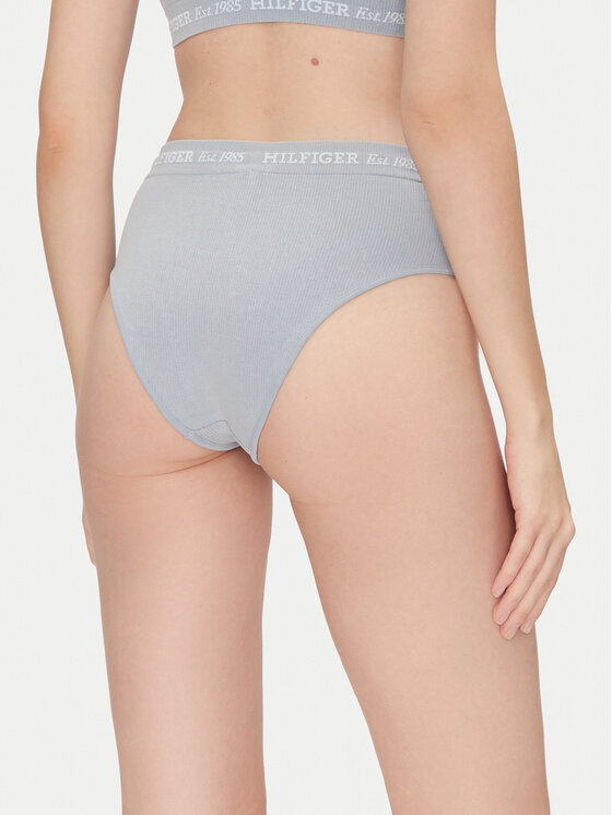 Tommy Hilfiger Tommy Hilfiger Figi klasyczne z wysokim stanem UW0UW05724 Niebieski