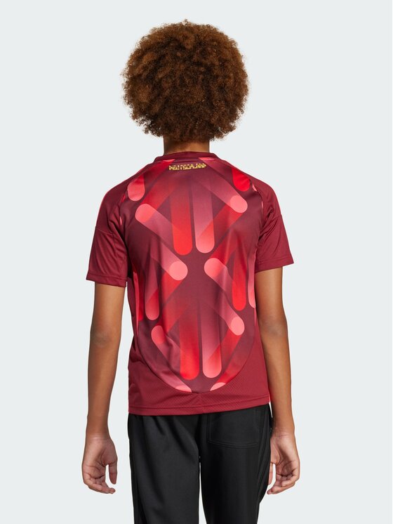 adidas adidas Koszulka techniczna Germany 25 (Women's Team) Away Jersey Czerwony Regular Fit