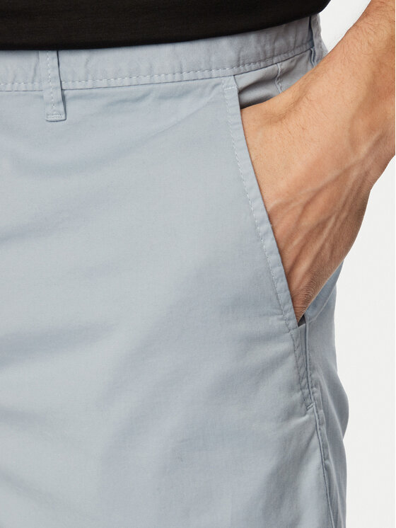 BOSS BOSS Pantaloncini di tessuto 50536723 Azzurro chiaro Slim Fit