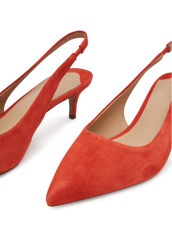 LAUREN RALPH LAUREN LAUREN RALPH LAUREN Lodičky 802959263005 Červená