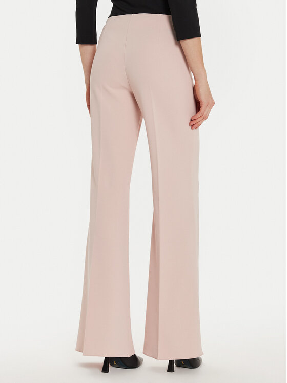 Rinascimento Rinascimento Pantaloni di tessuto CFC0121355003 Rosa Regular Fit