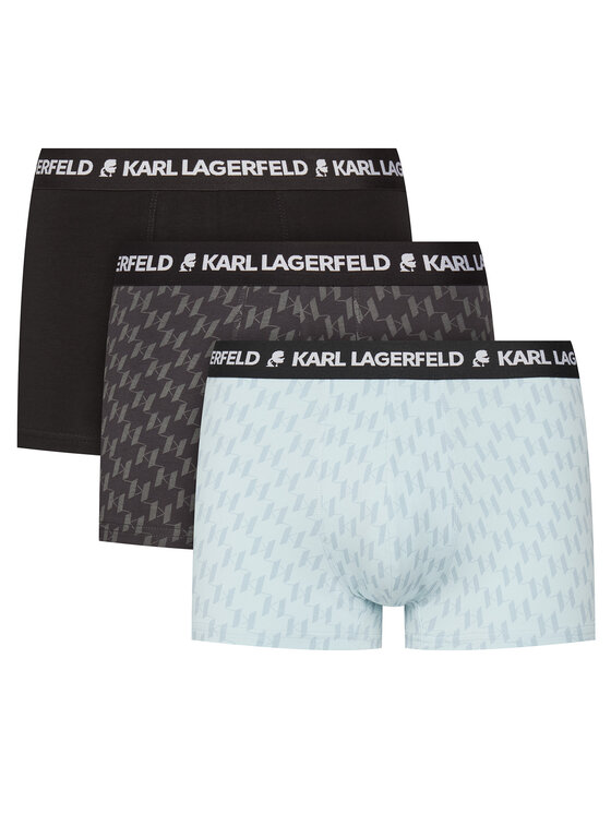 Komplet 3 par bokserek KARL LAGERFELD