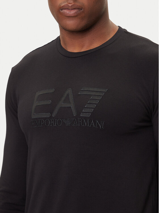 EA7 Emporio Armani EA7 Emporio Armani Hosszú ujjú 7M000900 AF10373 UC001 Fekete Regular Fit