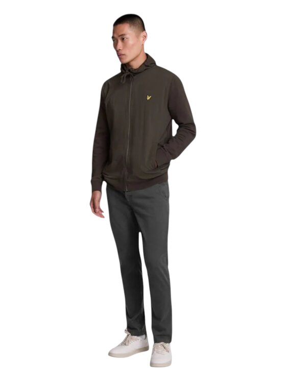 Lyle & Scott Lyle & Scott Chinosy tr2110ita-x034 Szary Regular Fit