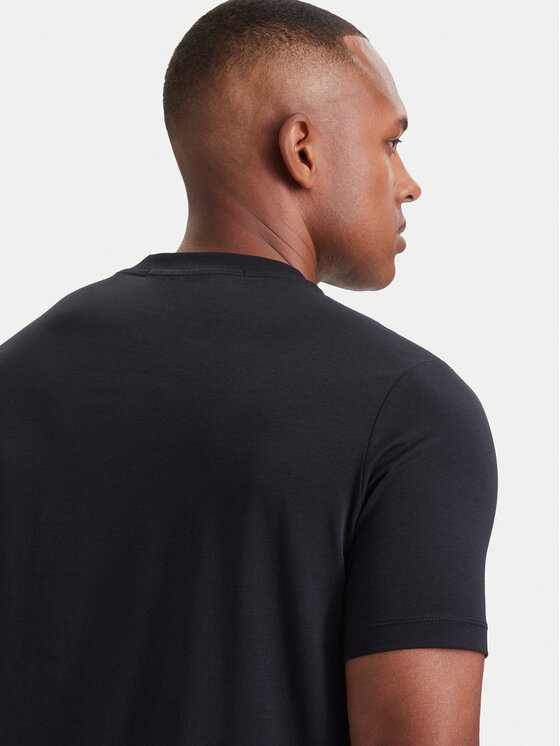 KARL LAGERFELD KARL LAGERFELD Tričko 755030 564235 Tmavomodrá Regular Fit