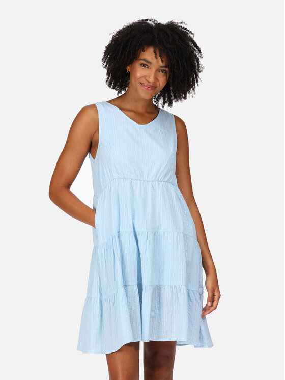 Regatta Rochie de vară Zariah RWD060 Albastru Regular Fit