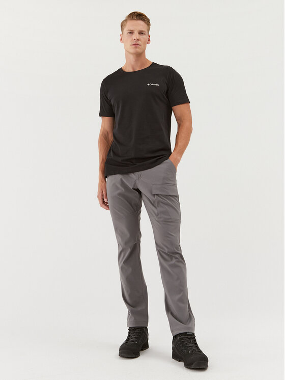Columbia Columbia Spodnie outdoor Maxtrail™ Midweight Warm Pant Szary Regular Fit