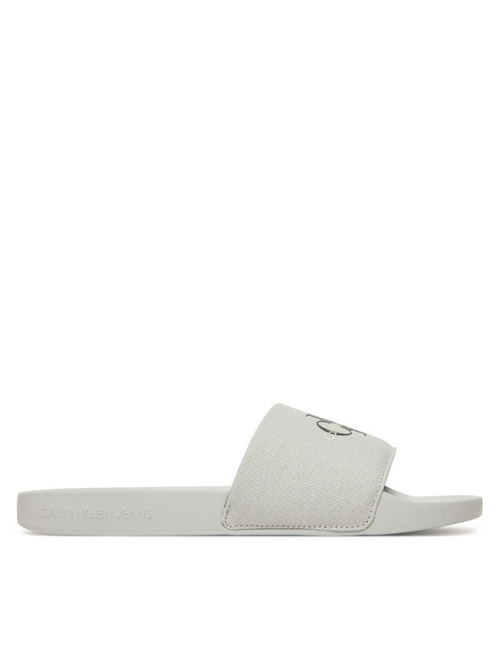 Calvin Klein Jeans Šľapky Slide Monogram Cv YM0YM01271 Sivá