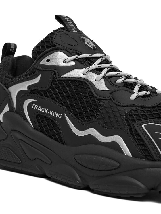 Plein Sport Plein Sport Laisvalaikio batai Track-King Mag FAES USC0843 STE003N Juoda