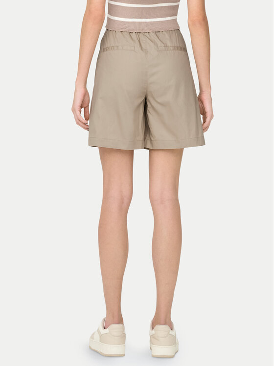 ONLY ONLY Bermudy Zora 15344538 Světle béžová Loose Fit