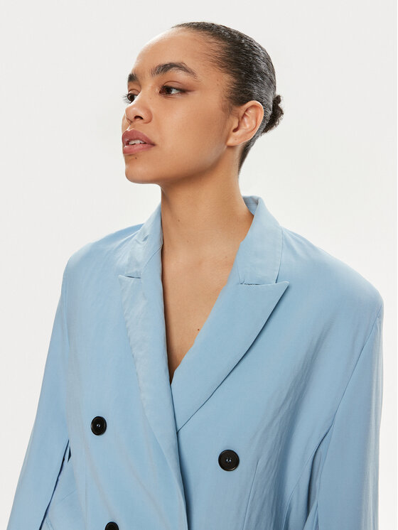 MSGM MSGM Піджак 3441MDG27 237200 Голубий Relaxed Fit